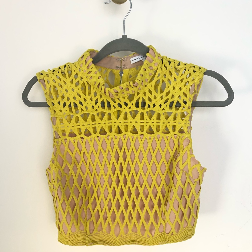 Crop top from Revolve